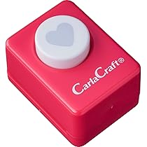 Amazon.co.jp: カール事務器 クラフトパンチ ハート ミドル